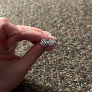 Cubic zirconium earrings